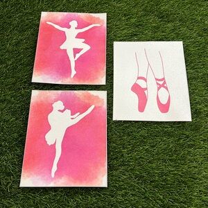 8x10 canvas Prints - Ballet - Set of 3